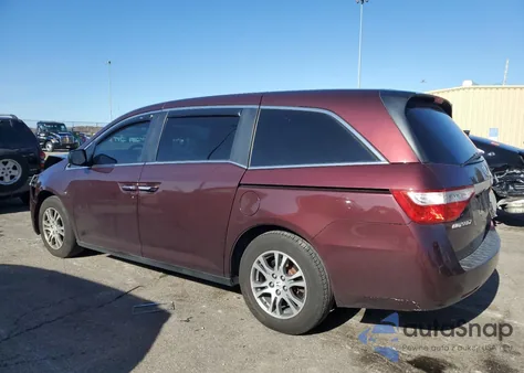 2012 Honda Odyssey Exl from USA, damaged, VIN 5FNRL5H65CB060544